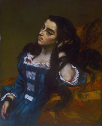 スペインの女性 作： Gustave Courbet